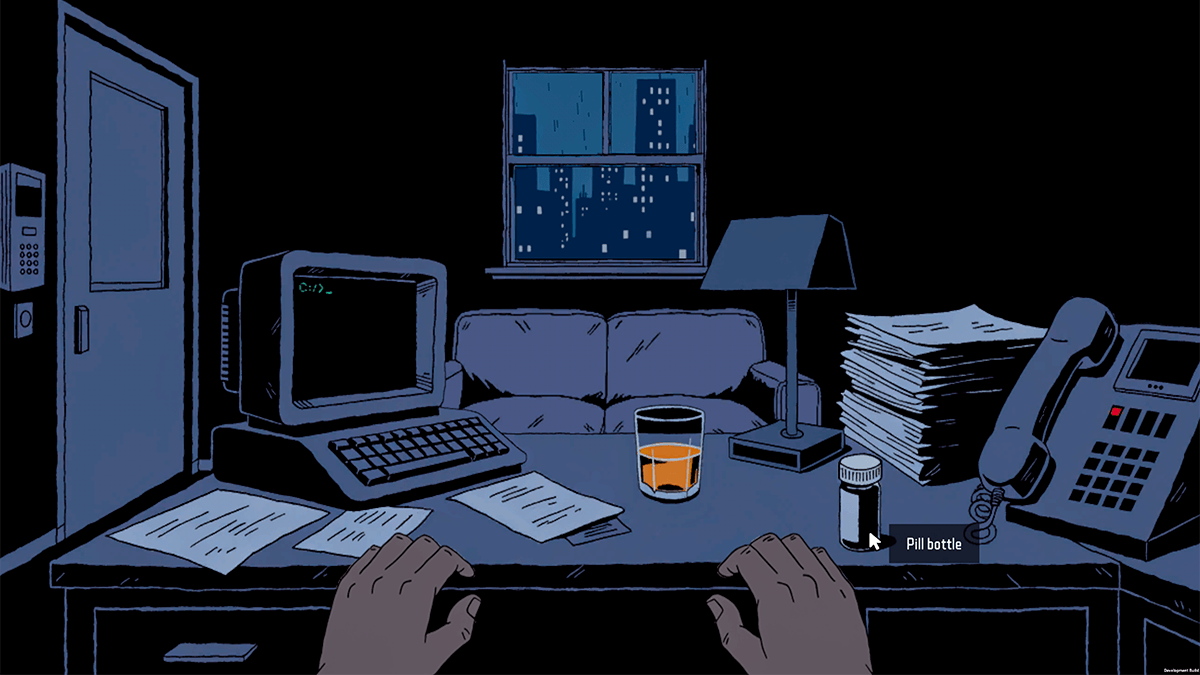 Adrian's PI office, in-engine background